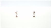 Orecchini Lorenza Gioielli Donna Orecchini Pendenti in Oro bianco Diamante 0.02 Ct OR787206 - OR787206